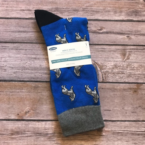 Old Navy Other - Old Navy Wolves Men’s Socks